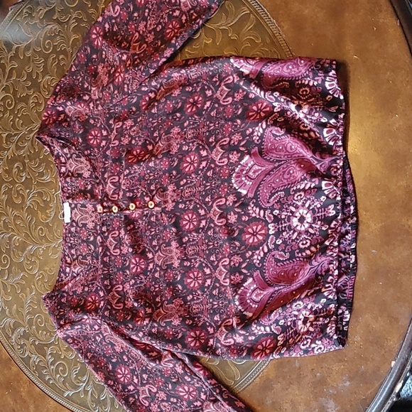 3/$30 Garage Floral Blouse Sz XS - Picture 1 of 4